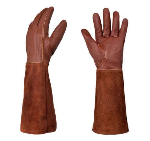 Carvallo FLORAHAND | Torsdag i Oddychające | Długie Rękawice Ogrodowe dla Kobiet | 1 Para