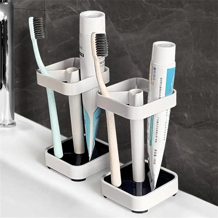 SleekBrush - Elegancki uchwyt na szczoteczki do zębów do łazienki bez rdzy | 1+1 Gratis