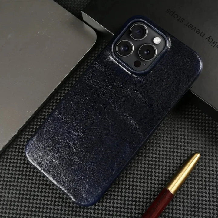 Premium etui na iPhone - Elegancka ochrona o ponadczasowym stylu