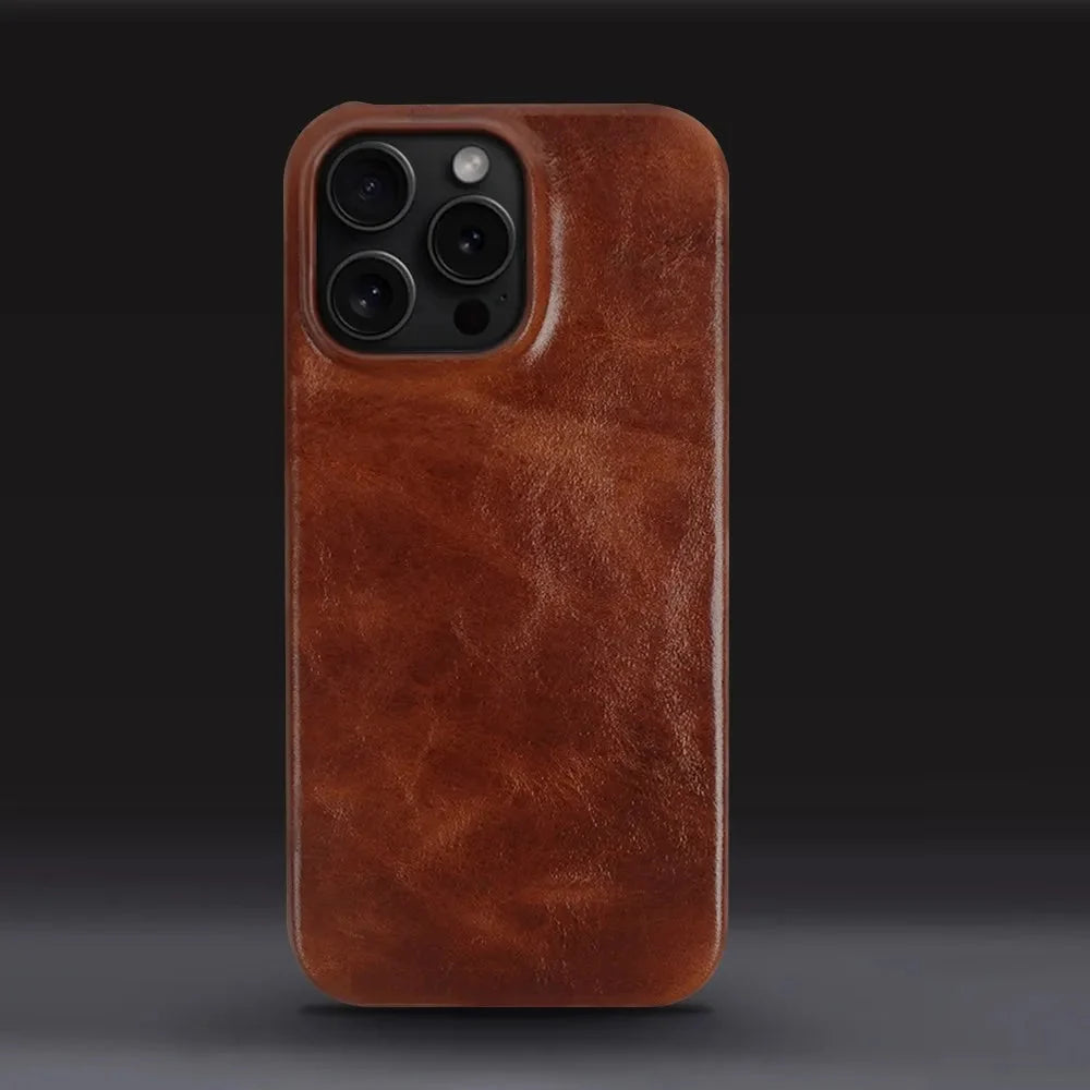 Premium etui na iPhone - Elegancka ochrona o ponadczasowym stylu