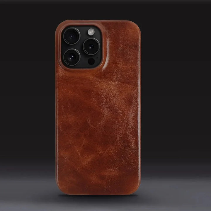 Premium etui na iPhone - Elegancka ochrona o ponadczasowym stylu