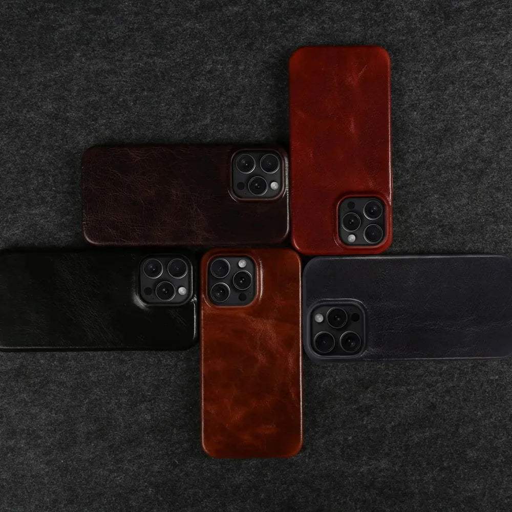 Premium etui na iPhone - Elegancka ochrona o ponadczasowym stylu