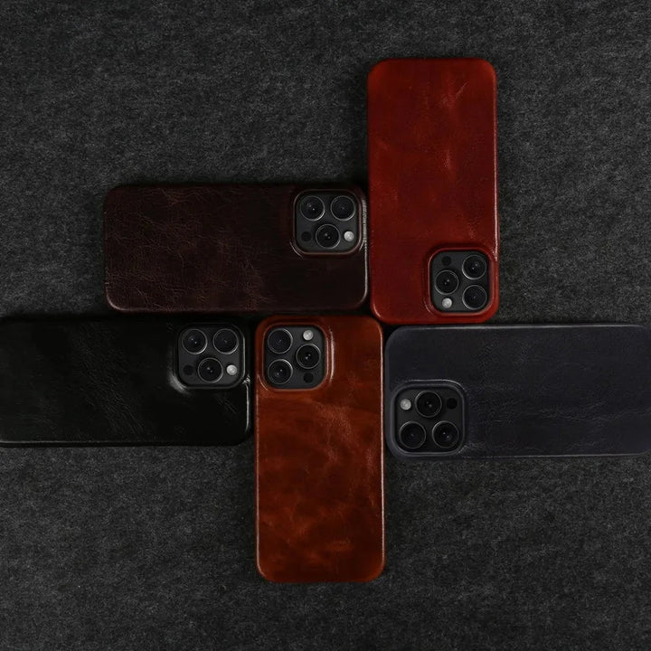 Premium etui na iPhone - Elegancka ochrona o ponadczasowym stylu