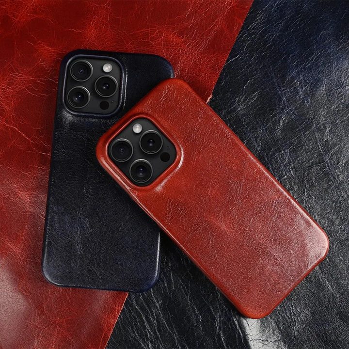 Premium etui na iPhone - Elegancka ochrona o ponadczasowym stylu