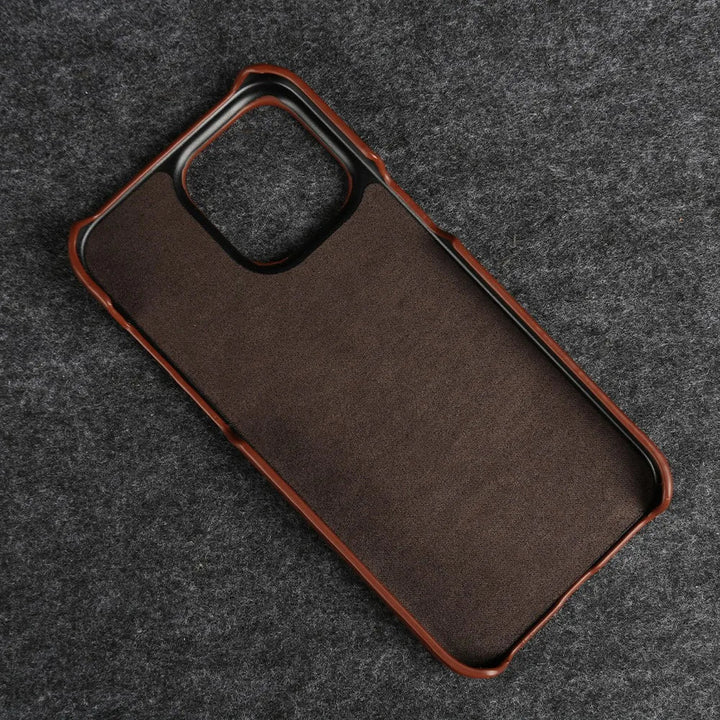 Premium etui na iPhone - Elegancka ochrona o ponadczasowym stylu