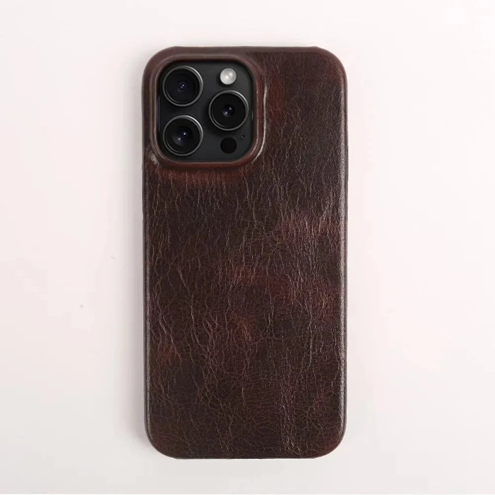 Premium etui na iPhone - Elegancka ochrona o ponadczasowym stylu