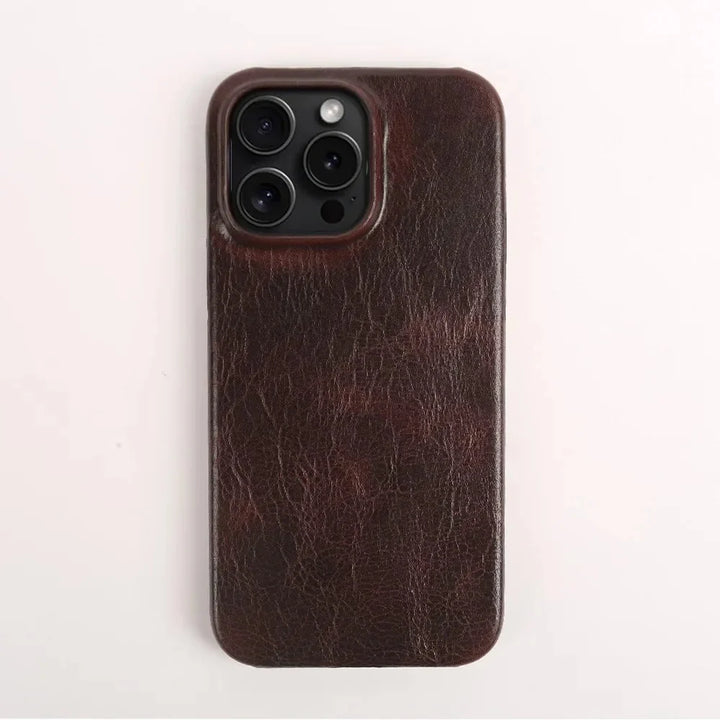 Premium etui na iPhone - Elegancka ochrona o ponadczasowym stylu