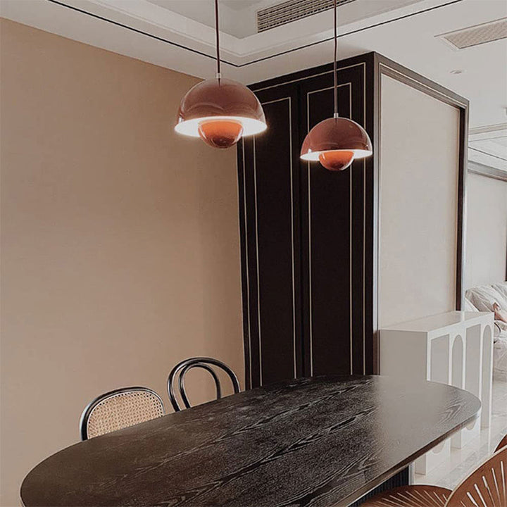 Lampa wisząca Nowoczesna Metalowa Kopuła
