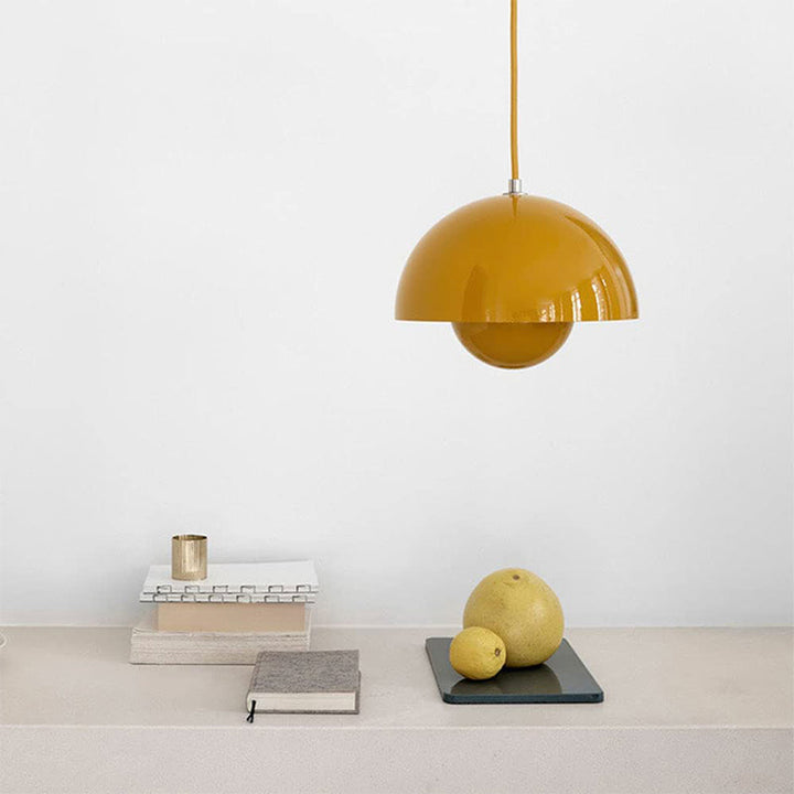 Lampa wisząca Nowoczesna Metalowa Kopuła