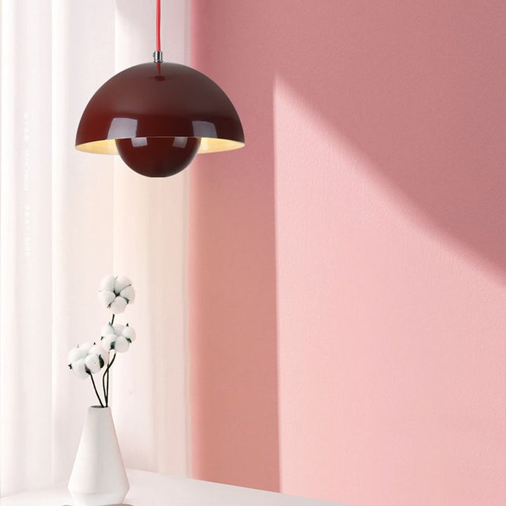 Lampa wisząca Nowoczesna Metalowa Kopuła