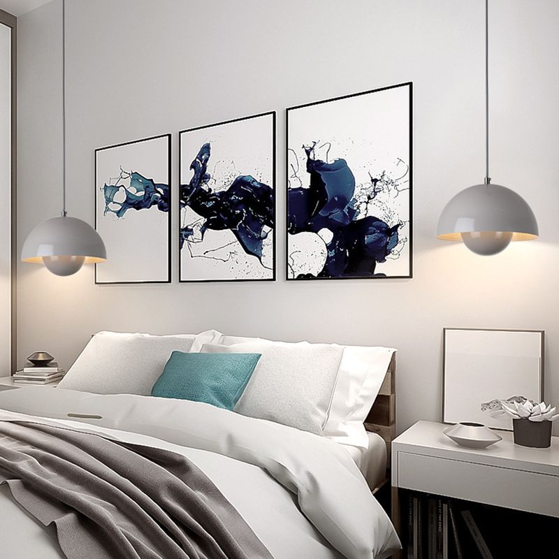 Lampa wisząca Nowoczesna Metalowa Kopuła