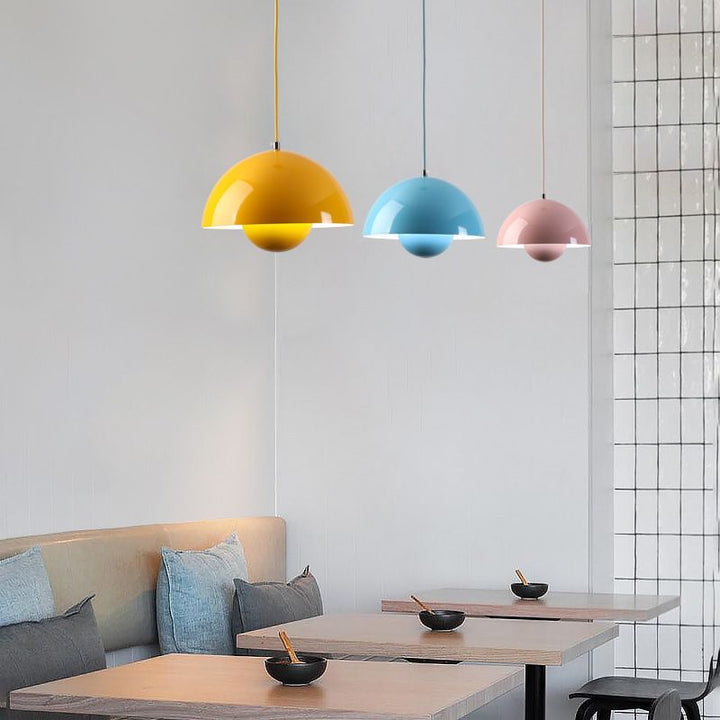 Lampa wisząca Nowoczesna Metalowa Kopuła