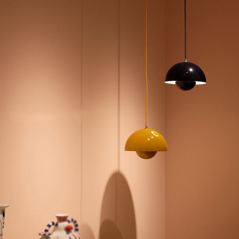 Lampa wisząca Nowoczesna Metalowa Kopuła