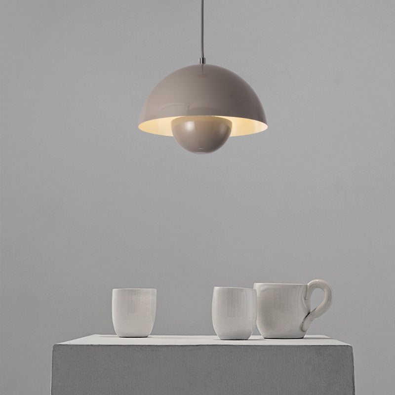 Lampa wisząca Nowoczesna Metalowa Kopuła