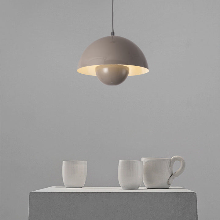 Lampa wisząca Nowoczesna Metalowa Kopuła