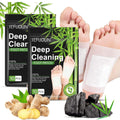Naturalne plastry detoksykacyjne na stopy - 20-pack plastrów oczyszczających do usuwania toksyn i relaksu