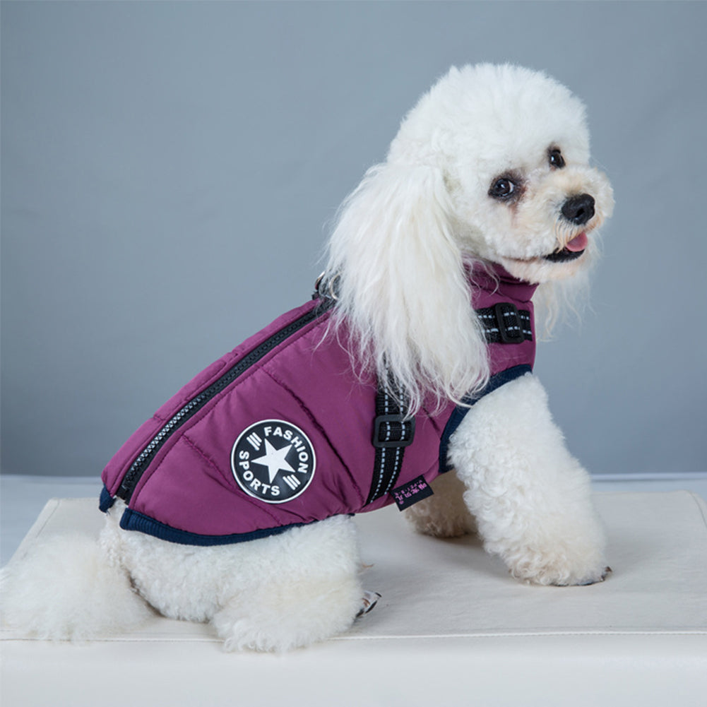 WoofGuard™ - Wodoodporna kurtka zimowa z wbudowanym szelkiem