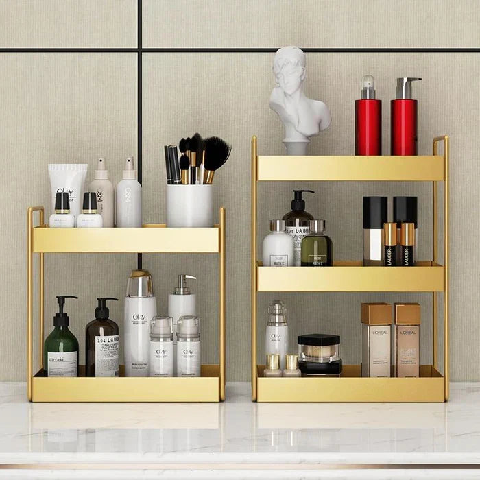 SleekStorage - Elegancki organizer do piękności i codziennych, niezbędnych rzeczy