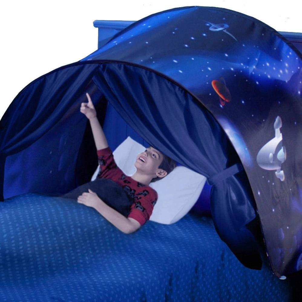 Namiot pop-up dla dzieci – Nocne niebo z gwiazdami