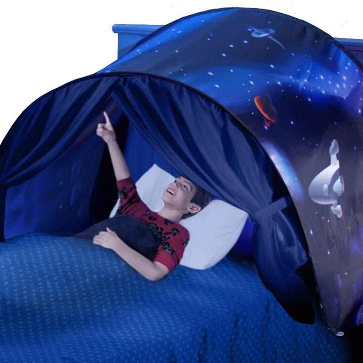 Namiot pop-up dla dzieci – Nocne niebo z gwiazdami