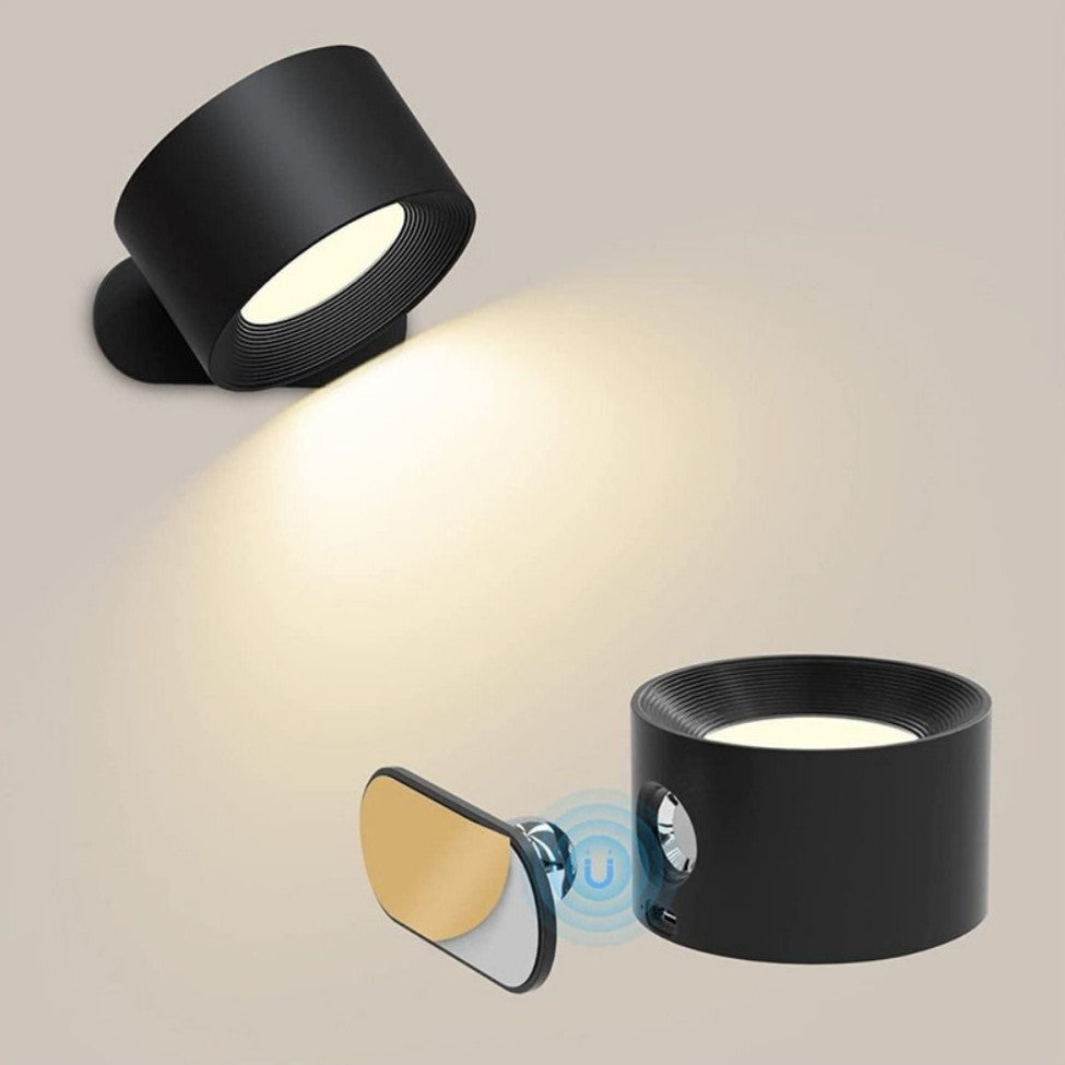 Bezprzewodowa lampa ścienna na baterie do wszystkich pomieszczeń