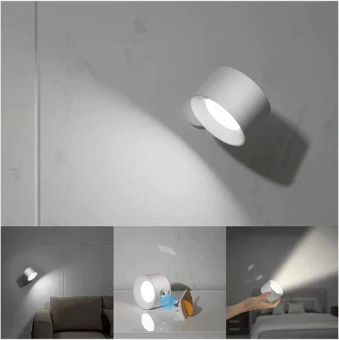 Bezprzewodowa lampa ścienna na baterie do wszystkich pomieszczeń