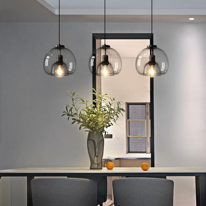 Lampa sufitowa Eliz – Szkło ręcznie dmuchane z nowoczesną elegancją, regulowana wysokość