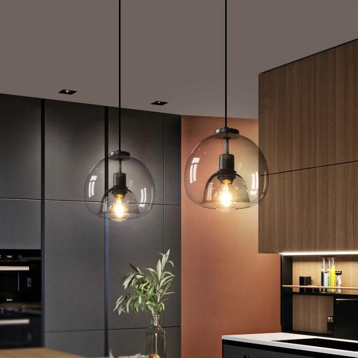 Lampa sufitowa Eliz – Szkło ręcznie dmuchane z nowoczesną elegancją, regulowana wysokość