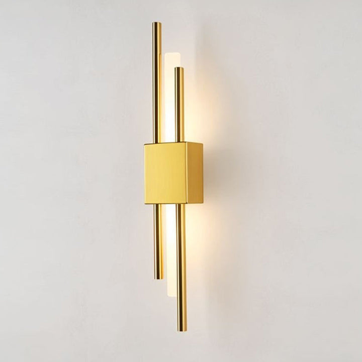 Stylowa Lampa Ścienna | 19.7″ | Żelazo Akryl | Lampa Ścienna LED | Przełącznik 3‑Kolorowy | Brick by Brick