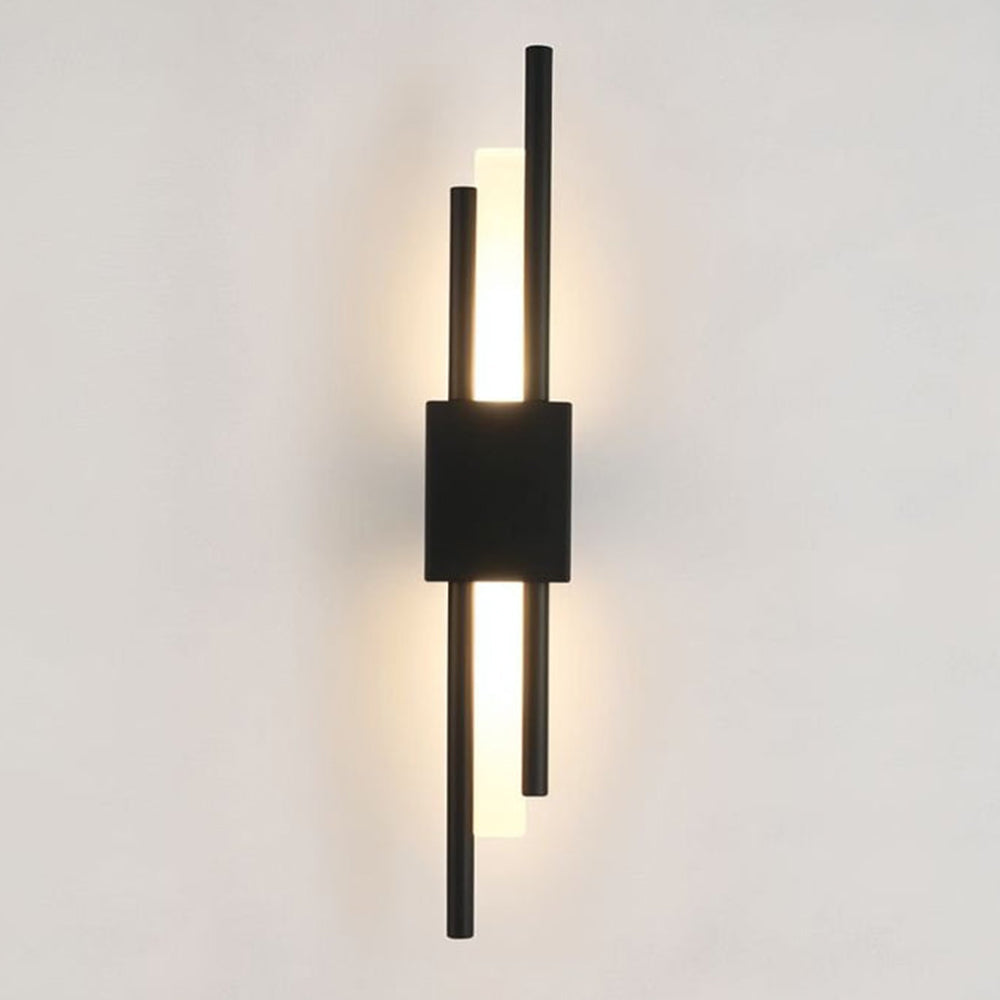 Stylowa Lampa Ścienna | 19.7″ | Żelazo Akryl | Lampa Ścienna LED | Przełącznik 3‑Kolorowy | Brick by Brick