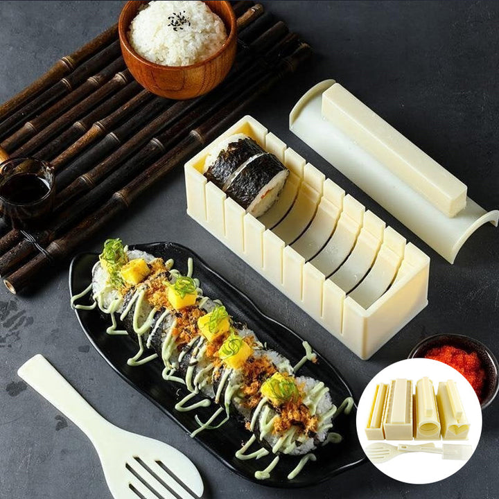 Zestaw do sushi DIY – Prosty zestaw do formowania sushi dla idealnych domowych rolek