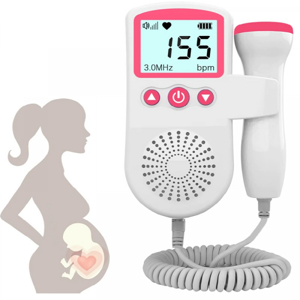 Prenatalny monitor akcji serca dla dzieci - Przenośny doppler płodowy dla przyszłych mam