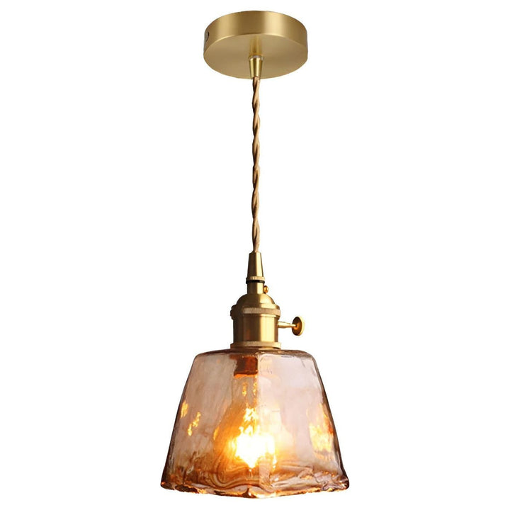 GlassElegance Light - Wintage Kryształowy Przyszklany Żyrandol Sufitowy