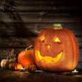 Straszna świecąca dynia – Zasilana bateriami dekoracja Halloween
