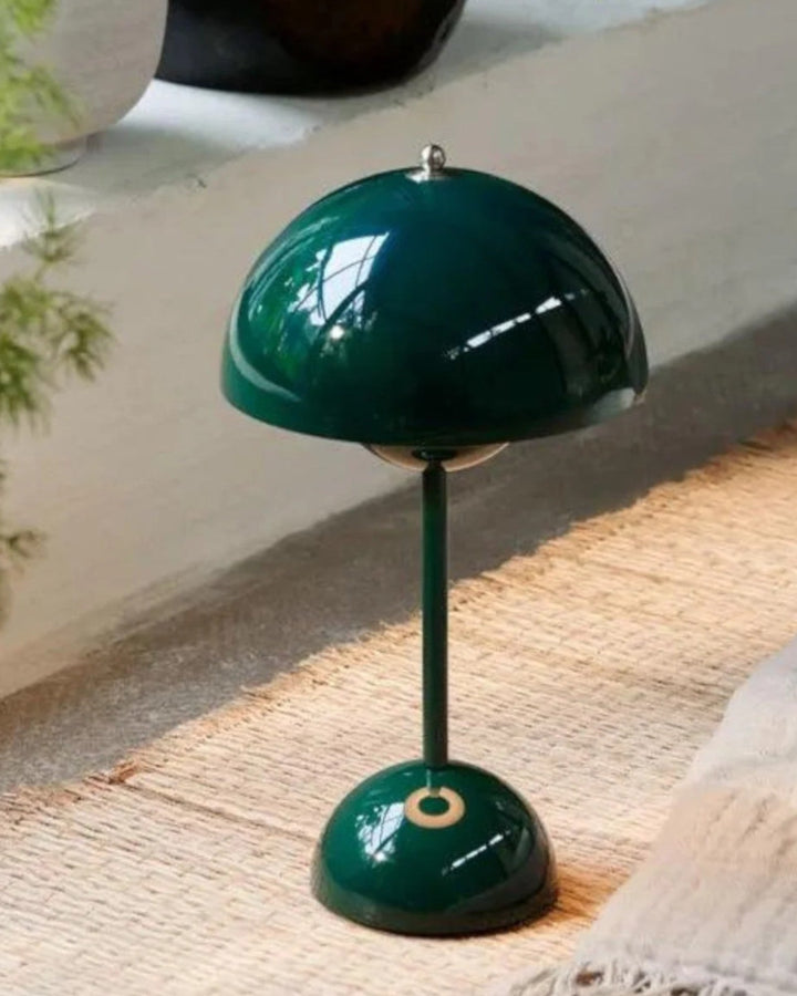 Carvallo – Lampa Stołowa LED w Skandynawskim Stylu, Ściemniana i Trwała w Metalu