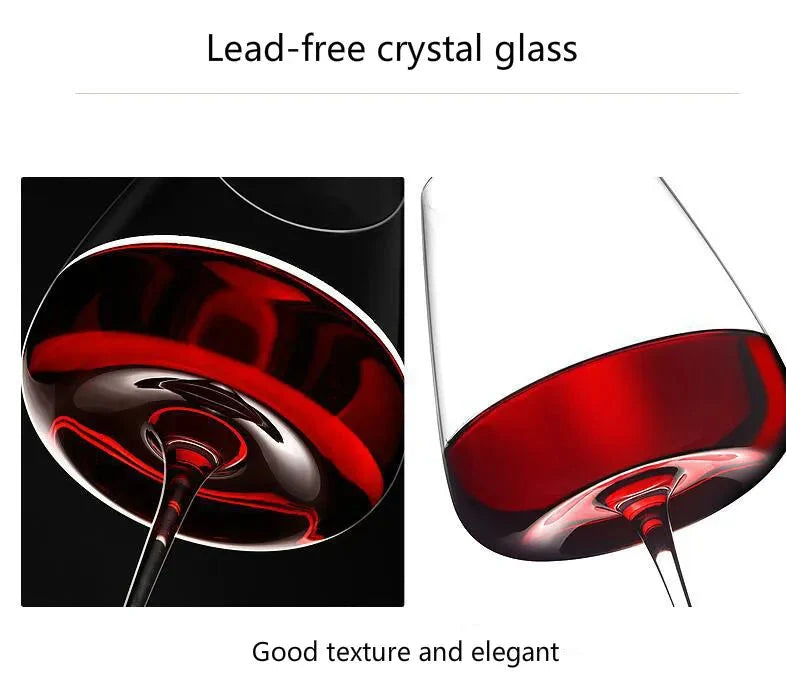 LuxeGlass - Ręcznie robione kieliszki kryształowe do wina i szampana