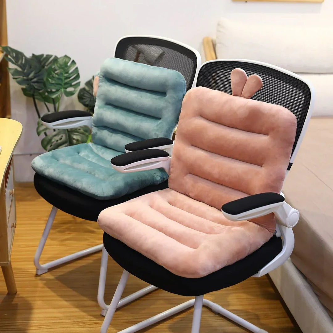 Ergonomiczna poduszka dla komfortu pleców i siedzenia