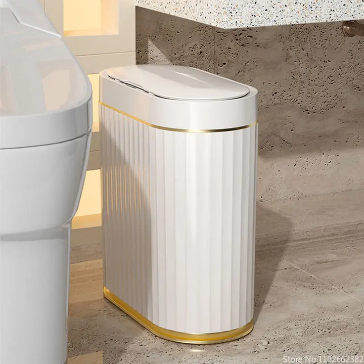 CleanSmart Bezdotykowy Kosz 7L/9L - Czujnik Ruchu, Nowoczesny Design