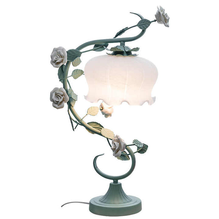 RoseGlow - Elegancka Lampa Överdraget