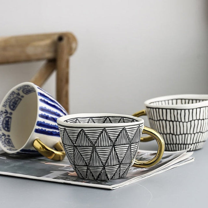 LuxeGeo - Ceramiczny kubek