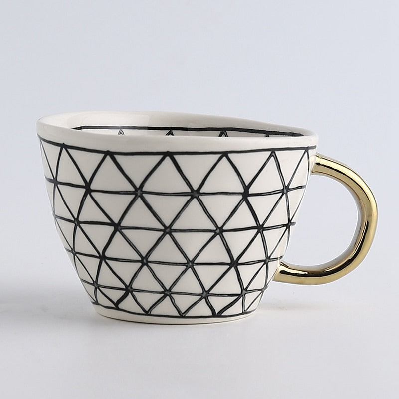 LuxeGeo - Ceramiczny kubek