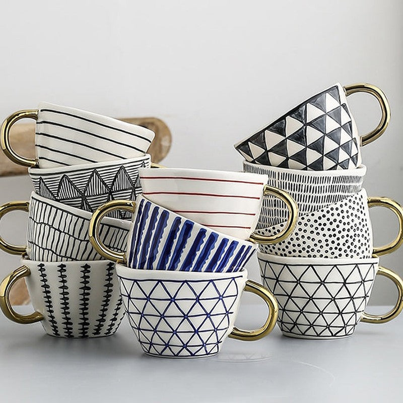 LuxeGeo - Ceramiczny kubek