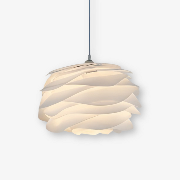 Lampa sufitowa Aurora – Elegancki zwis PVC w kwiatowym wzorze