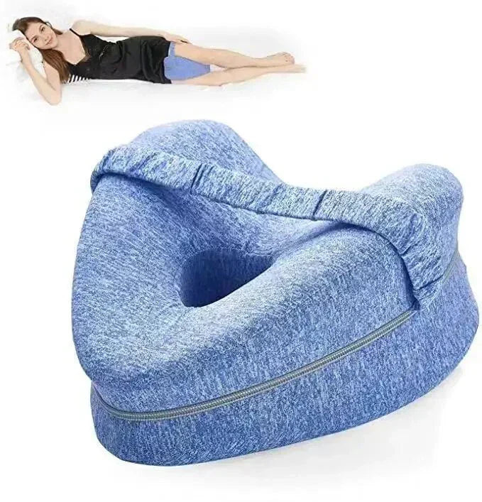 Ortopedyczna poduszka na kolana do spania na boku – Ergonomiczna poduszka do nóg z pianki memory dla lepszego snu