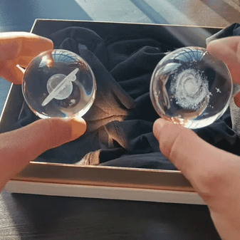 NebulaSphere – 3D system słoneczny w szklanej kuli