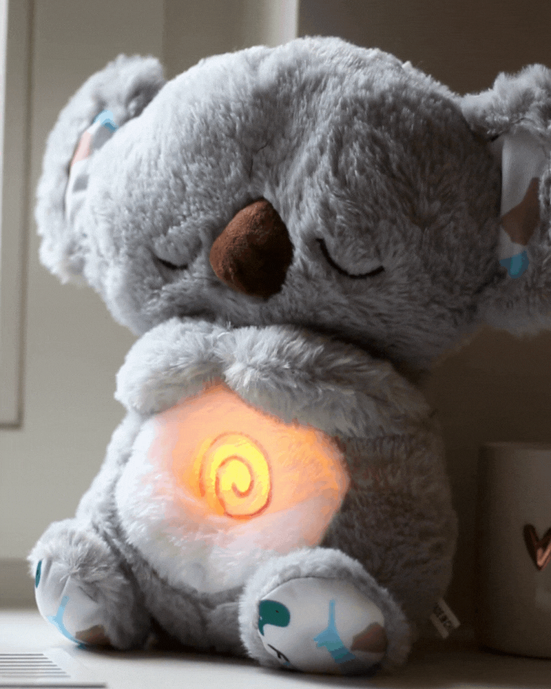 Trendujący Koala i Stitch z kojącym oddechem i muzyką
