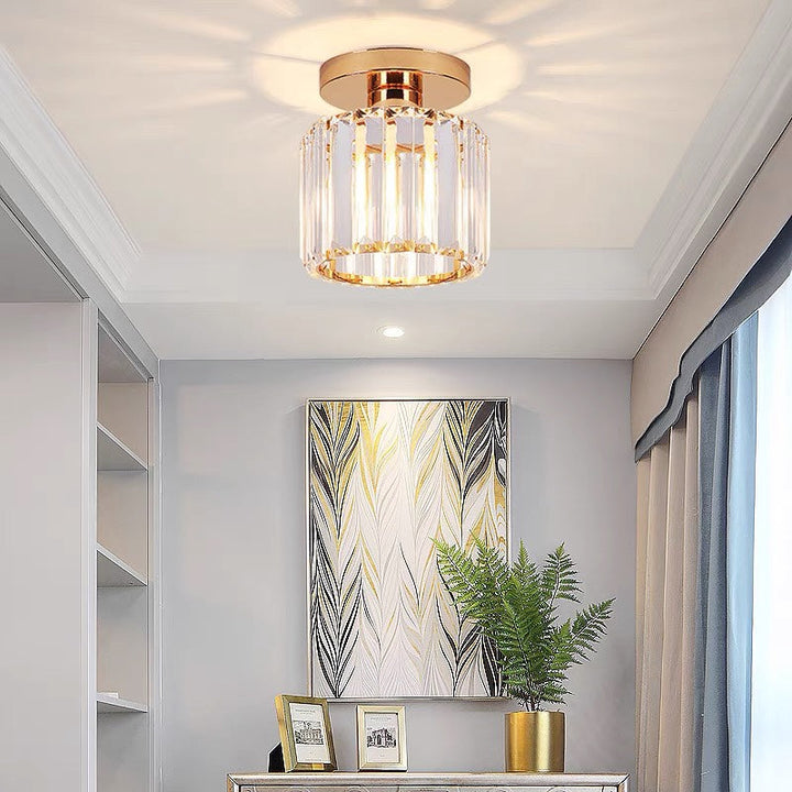 Lampa sufitowa Kristall Flush Mount Nowoczesna Armatura