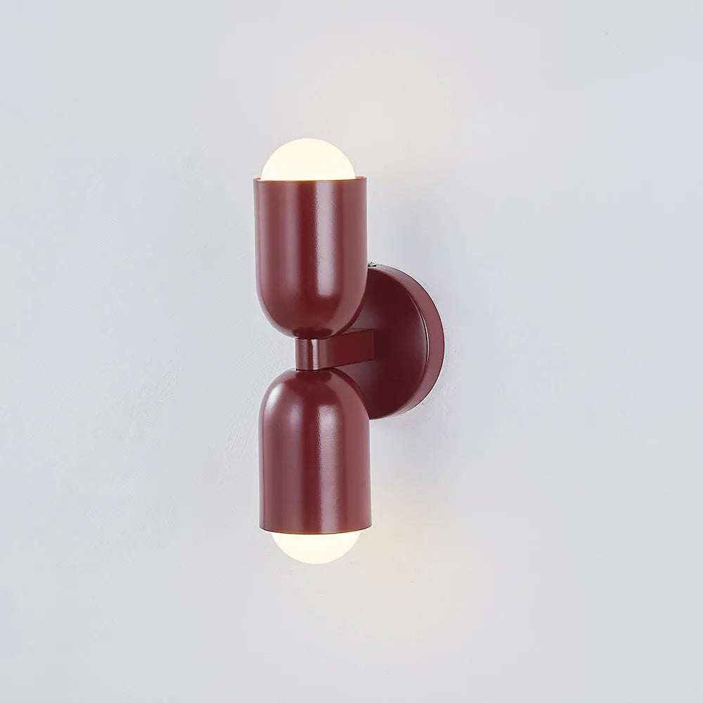 Lampa Ścienna Skandynawska Metalowa