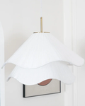 Lampa Wisząca Soft Bloom | 16″–20″ Lampa Tekstylna | Rzeźbiarska Atmosfera
