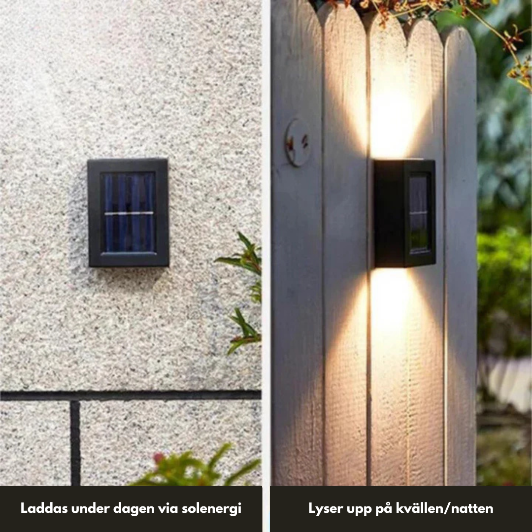 Luksusowe bezprzewodowe lampy solarne